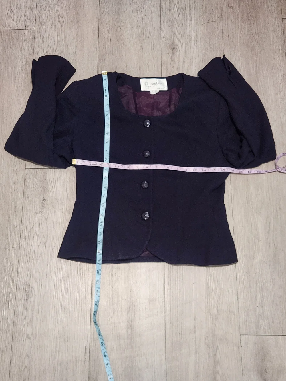 ​Christian Dior Vintage 100% Wool Blazer Jacket